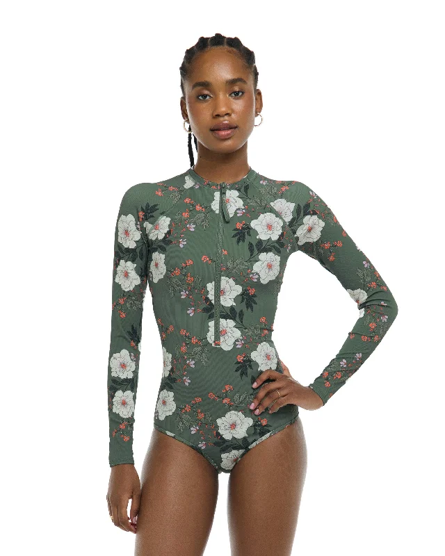 3mm Wetsuit -Aurora Chanel One-Piece Swimsuit - Saguaro