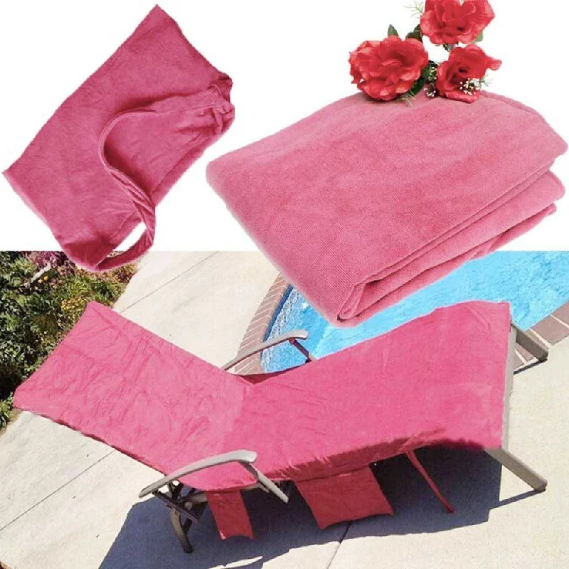 Surfboard Shaping Tool -210x73cm Lounger Mate Beach Towel Microfiber Double Layers Sunbath Lounger Bed Holiday Garden Beach Chair Cover Towels 3 Colors