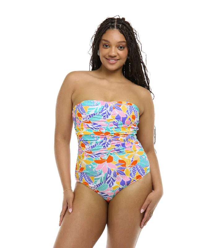 Wetsuit Hood -Floret Julia One-Piece Swimsuit - Multi / Floret