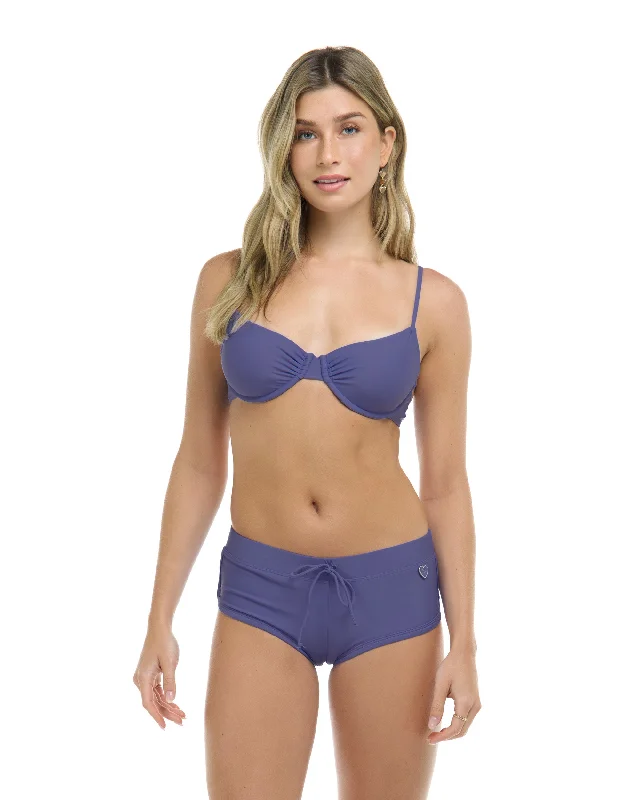 Waterproof Surf Jacket -Smoothies Alice Underwire Bikini Top - Iris