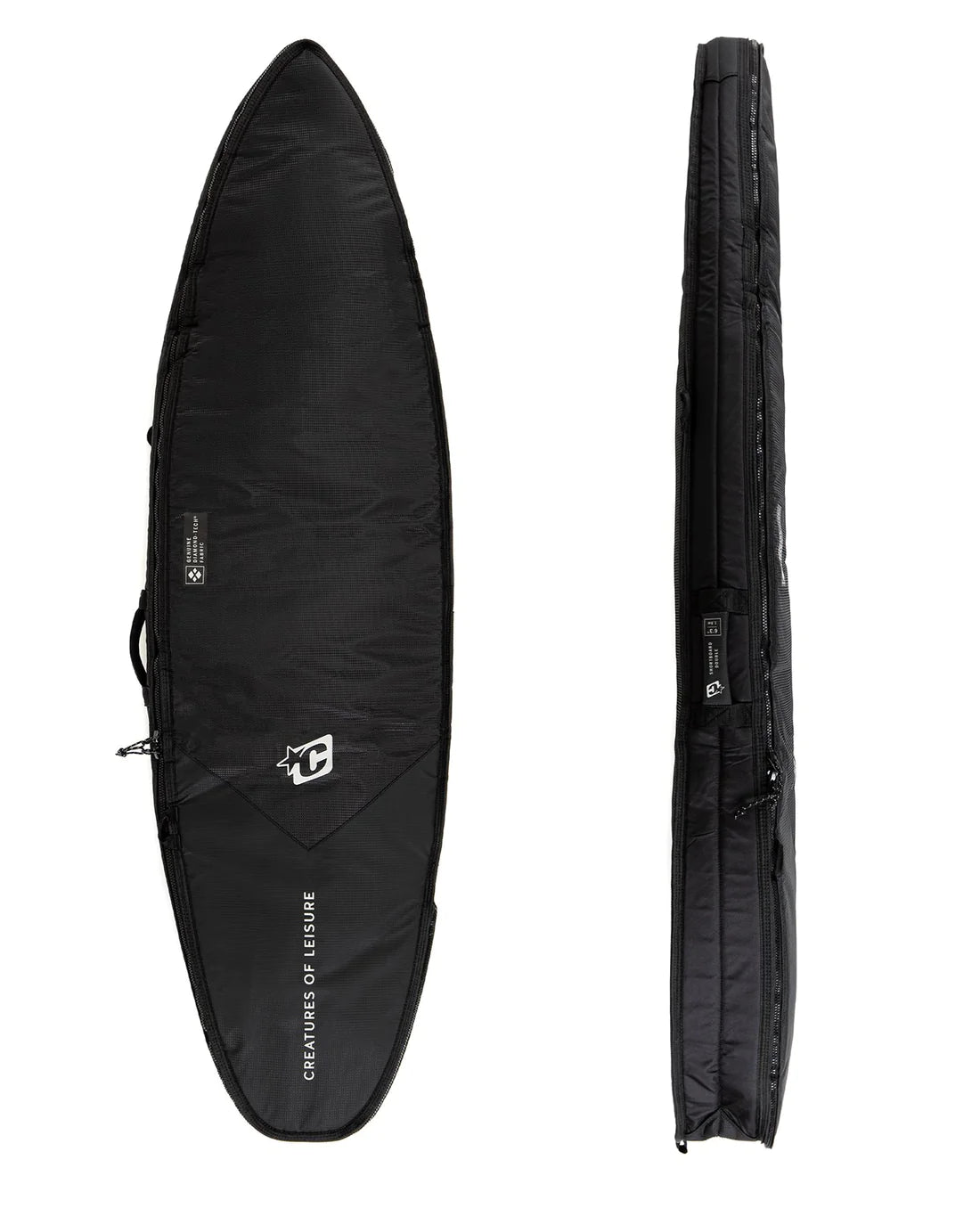 Thermal Wetsuit -Creatures of Leisure Shortboard Double DT2.0 Surfboard Bag