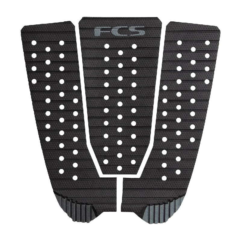 Soft-top Surfboard -FCS KOLOHE TREAD-LITE 3PC TRACTION - BLACK/CHARCOAL