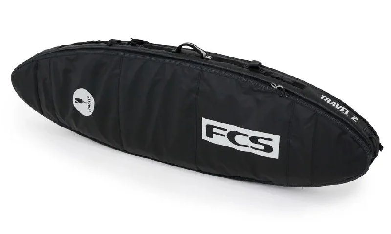 Custom Surfboard -FCS Travel 2 6'7 All Purpose Double Boardbag