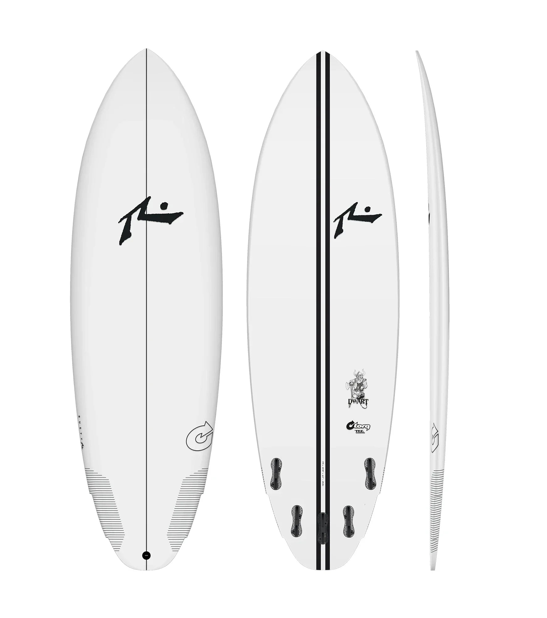 Spring Suit Wetsuit -Rusty Dwart - Torq TEC - FCS II - 5 Fin