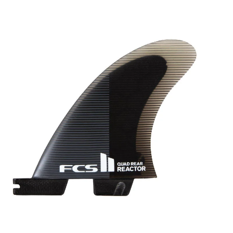 Surfboard Storage Rack -FCS II Reactor PC Medium Quad Rear Retail Fins