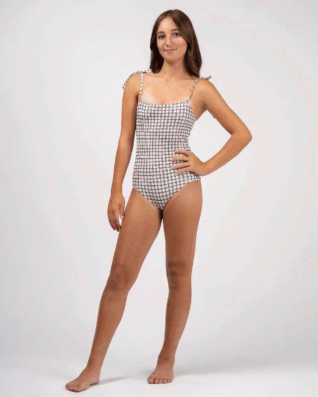 Surfing Hat -Girls  Danielle Brown x Jacks "Amara" One Piece Swimsuit