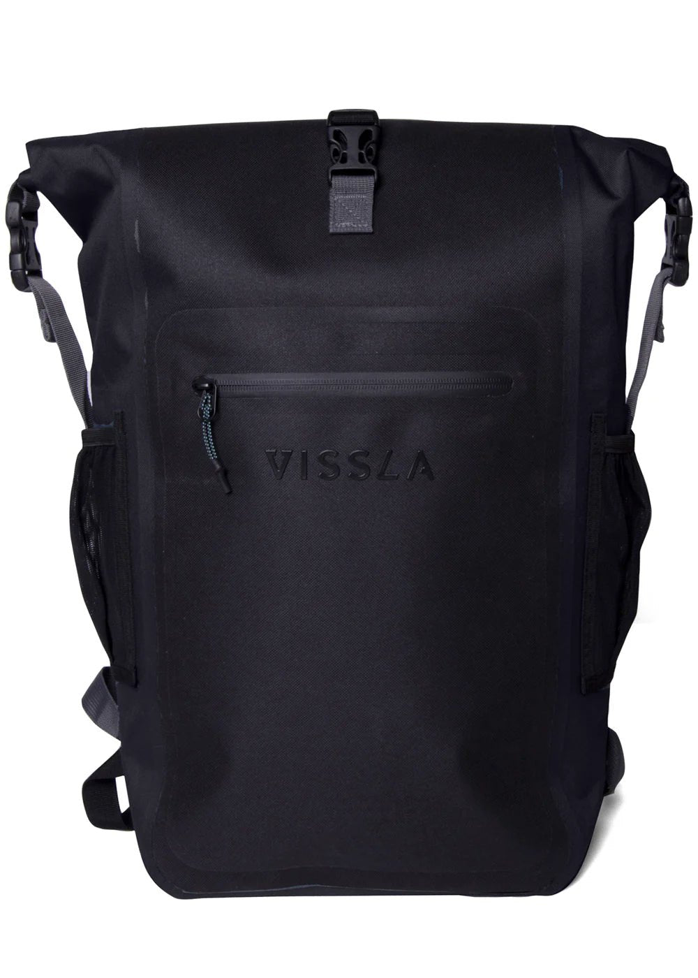 Adjustable Surfboard Fin -Vissla "North Seas" Dry Backpack 18L - Black