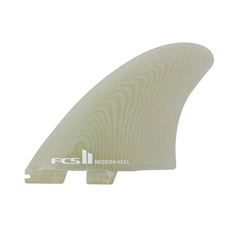 Surfboard Griptape -FCS II Modern Keel PG Clear Twin Fin Set