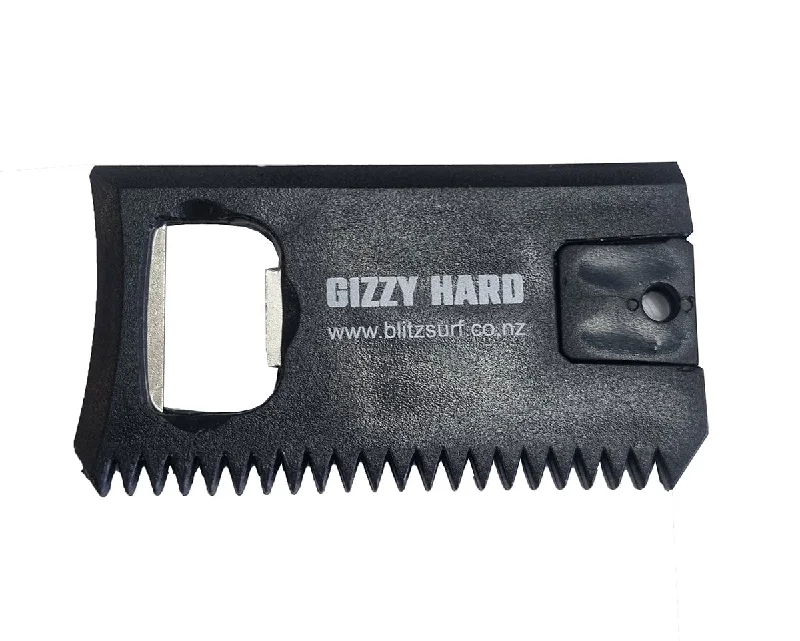 Surfing Gear Bag -Gizzy Hard Wax Comb with Bottle Opener and Fin Key