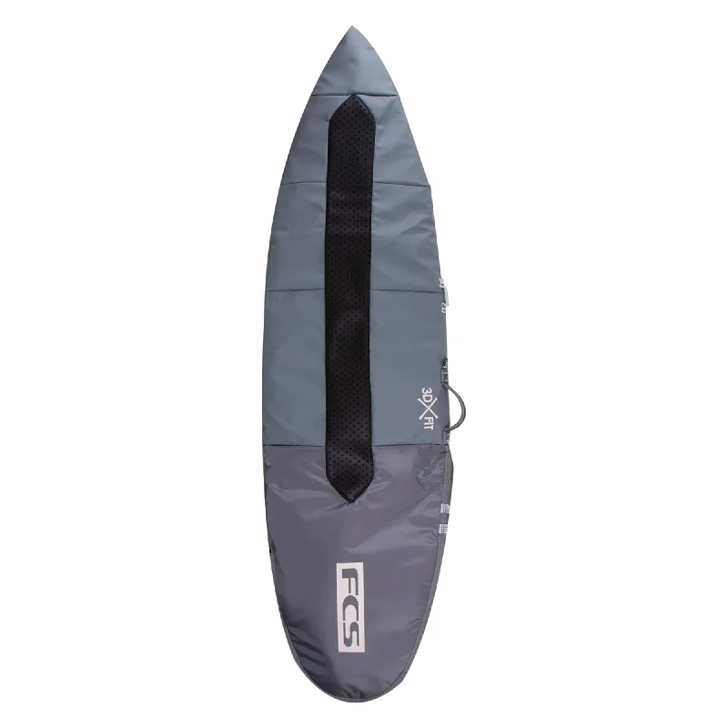 Surfing Hat -FCS Day Funboard Surfboard Bag - Steel Grey