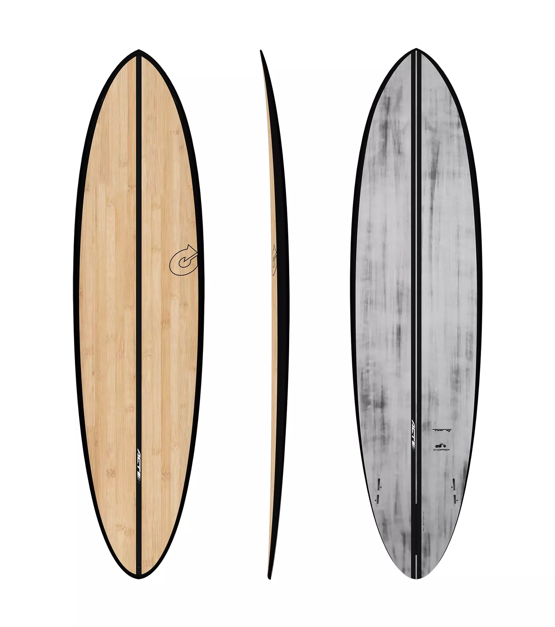 Shortboard Surfboard -Torq Chopper ACT - FCS II - 2 + 1 Fin