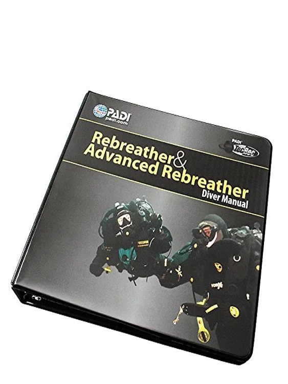 Surfboard Fins Set -PADI TecRec Course Manual: Rebreather & Advanced Rebreather Manual