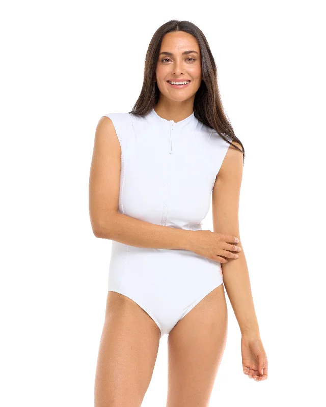 Surfing Shorts -Smoothies Manny One-Piece Swimsuit - Snow