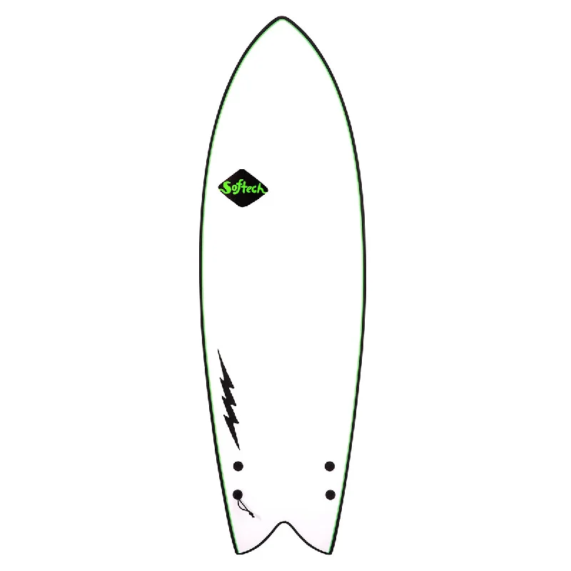 Fish Surfboard -Softech Kyuss King Fish 5'8" Surfboard - Checkered