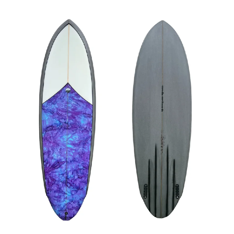 Surfboard Float -Woodin Black Betty - 5'10