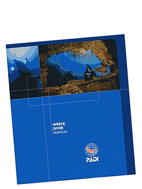 Surfboard Fins Set -PADI Specialty Course Manual: Wreck Diver