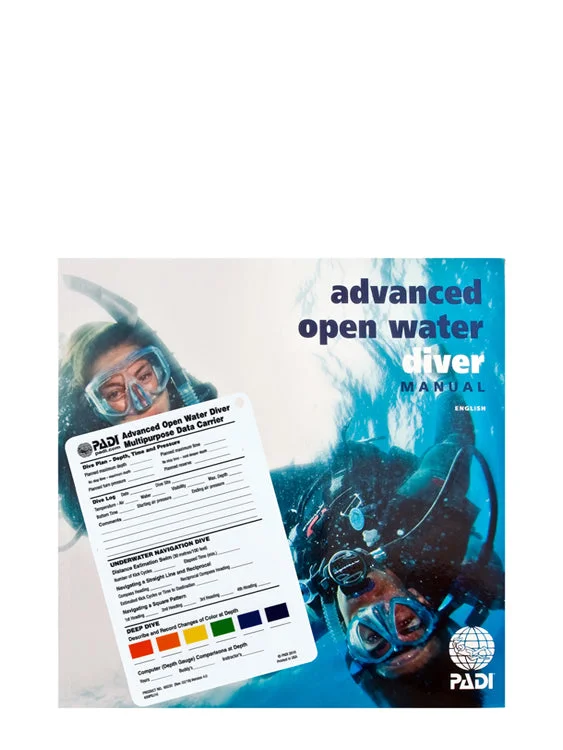 Surfboard Repair Resin -PADI Course Manual: Advanced Open Water Diver w/ Data Carrier