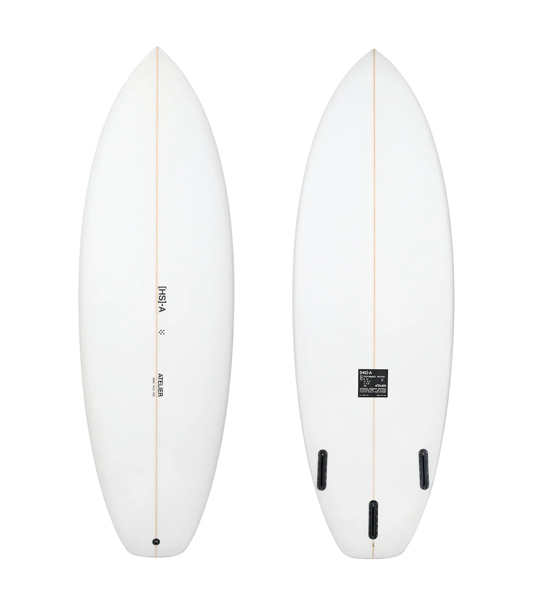 Wave Paddle -HS Atelier Performance Cruiser PU - Futures - 3 Fin