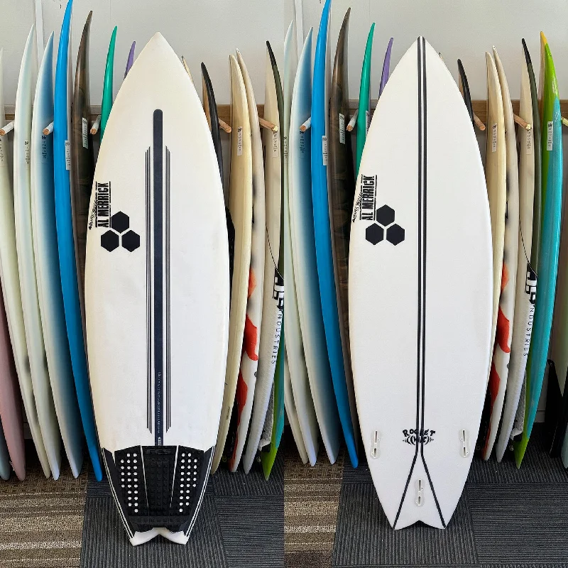 Foldable Surfboard -CHANNEL ISLANDS ROCKET WIDE 5'8" 30.3L EPOXY FCS II