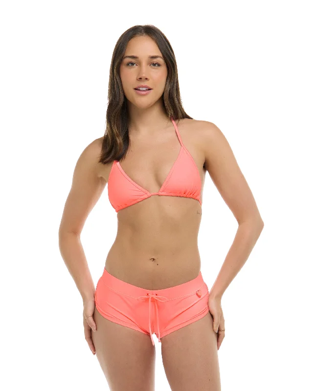 Spring Suit Wetsuit -Smoothies Dita Triangle Bikini Top - Coral