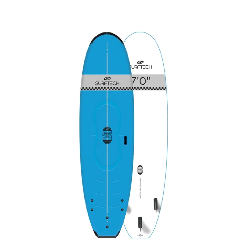 Surfing T-shirt -SURFTECH BLACKTIP SOFTTOP SURFBOARD 7'0" 60L