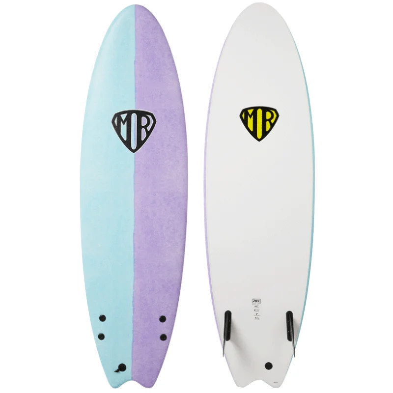 Surfboard Repair Tape -O&E MR EPOXY SOFT TOP TWIN FIN - VIOLET