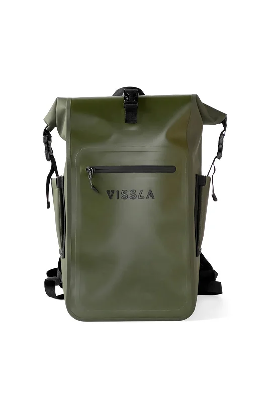 Inflatable Surfboard -Vissla North Seas 18L Dry Backpack - Surplus