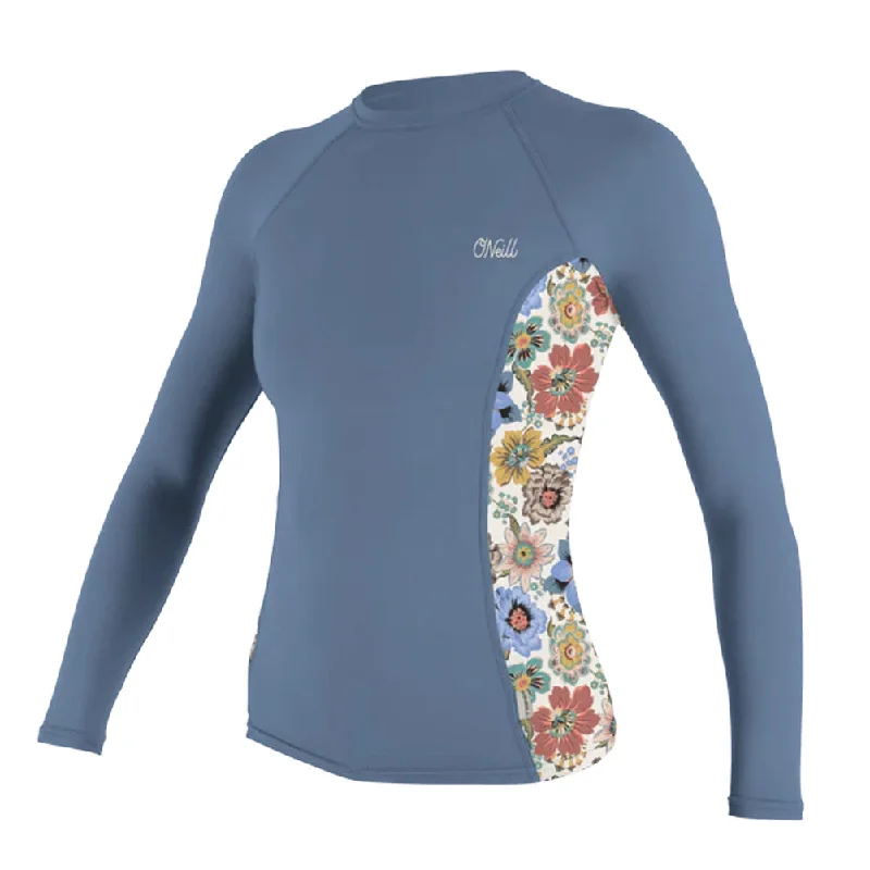 Surfboard Storage Rack -O'Neill Side Print Women's L/S Rash Guard - Infinity