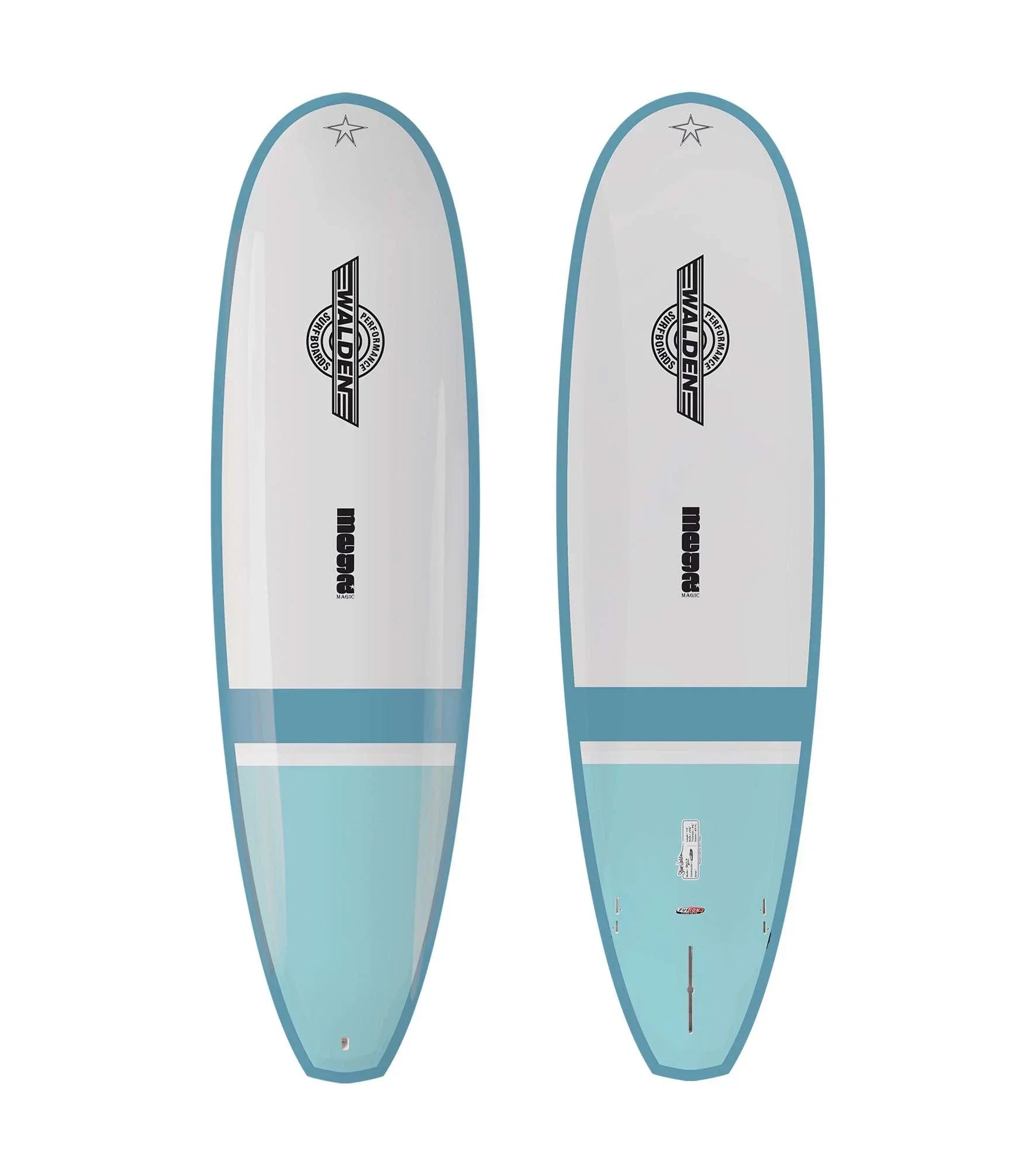 Surfboard Storage Rack -Walden Mega Magic - Tuflite C-Tech - FCS II - 2 + 1 Fin