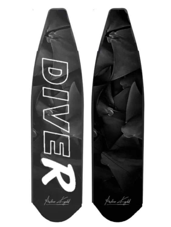 Surfing Helmet -DiveR Freediving Fin Blades - Dark Dancing