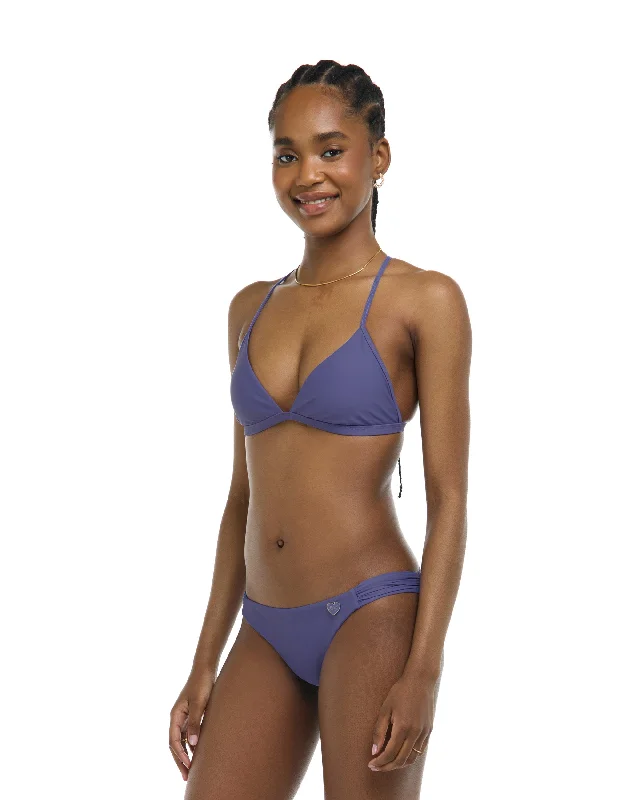 Surfboard Traction Pad -Smoothies Evelyn Fixed Triangle Bikini Top - Iris