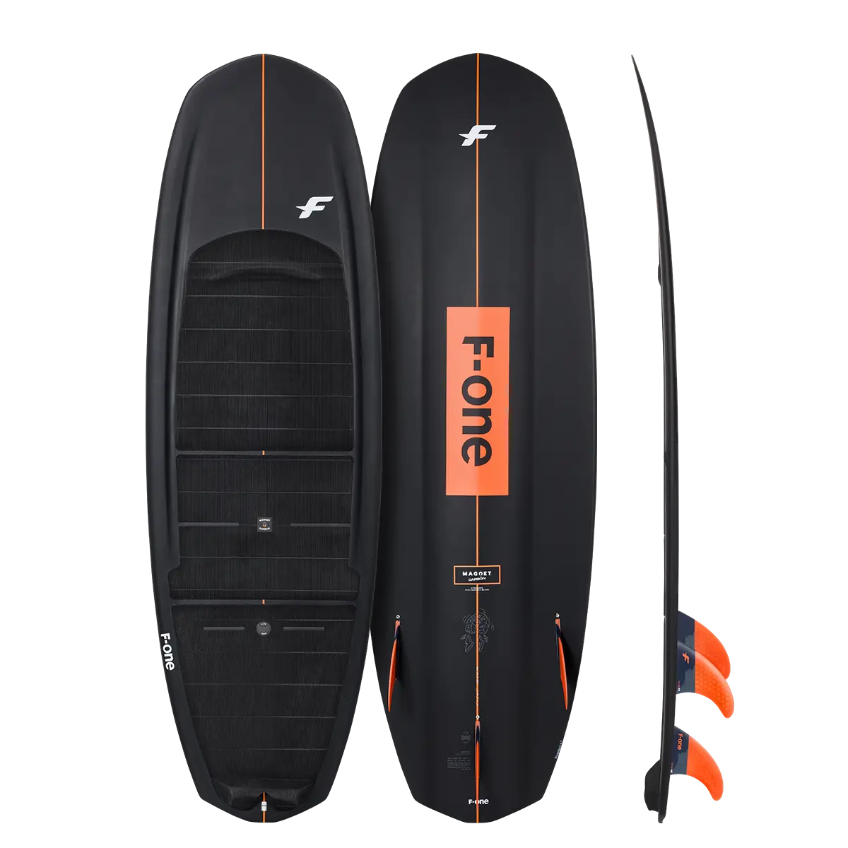 Surf Booties -Magnet Carbon Kiteboard