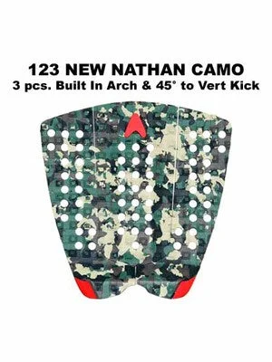 Fish Surfboard -123 NATHAN CAMO