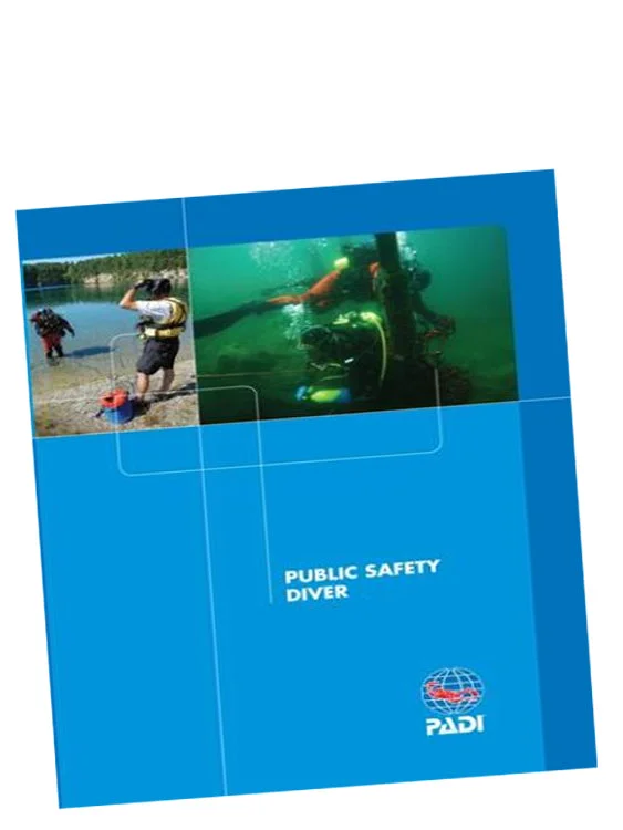 Waterproof Surf Gloves -PADI Specialty Course Manual: Public Safety Diver