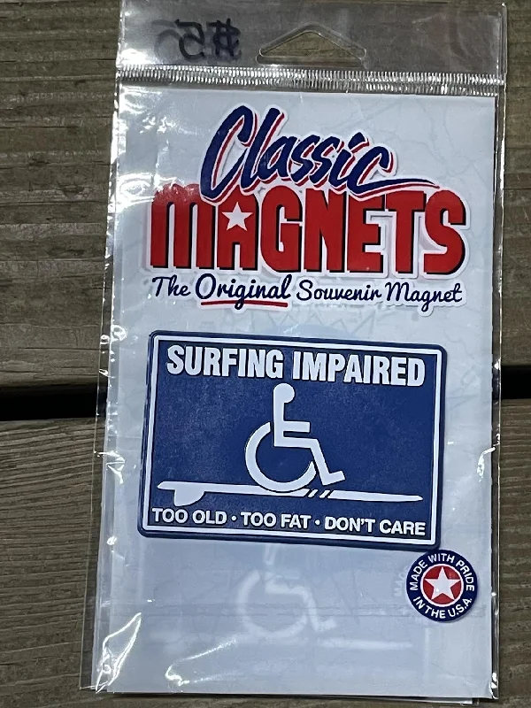 Surf Trainer -Surfing Impaired Magnet