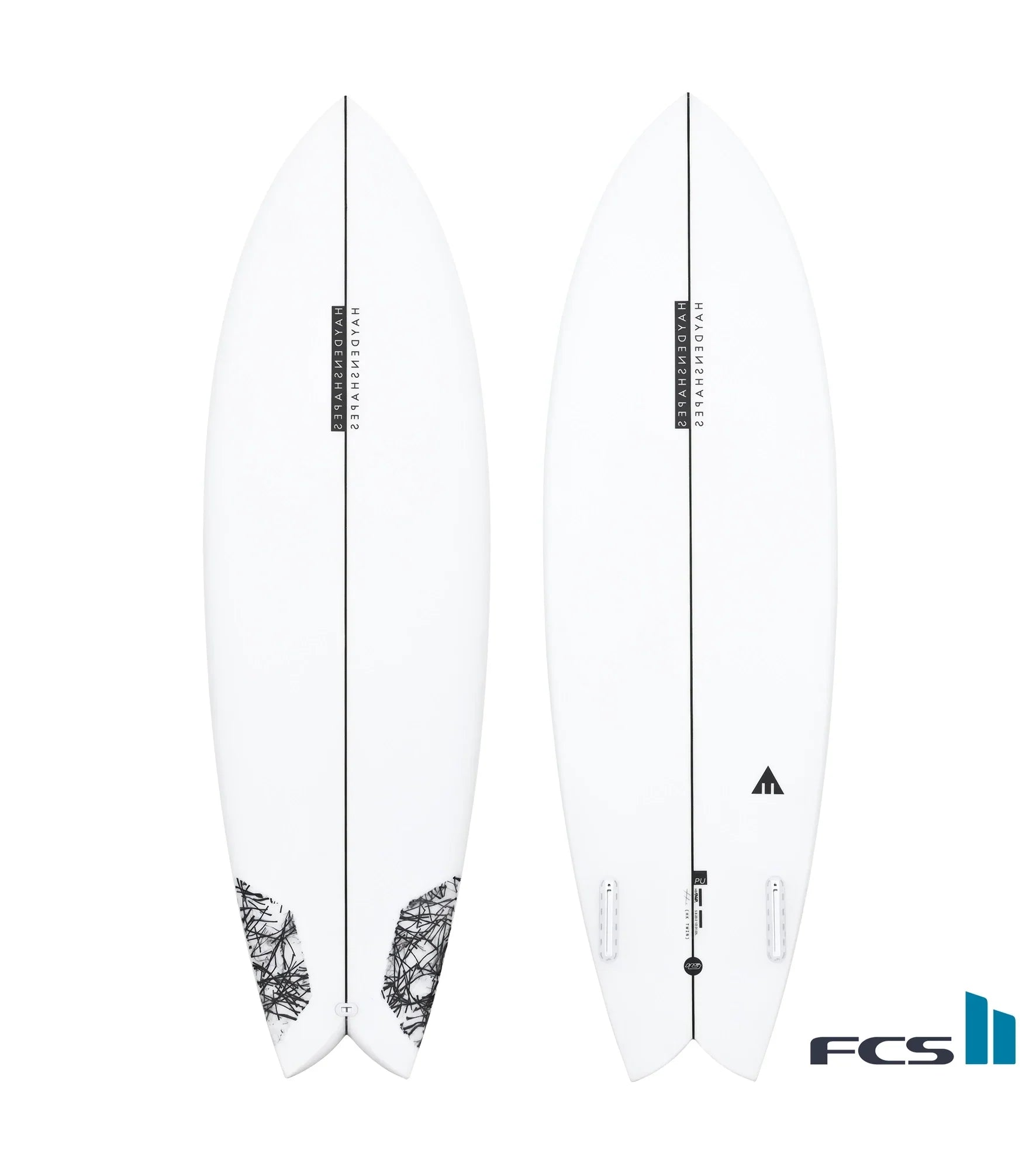 Adjustable Wetsuit -Haydenshapes Hypto Krypto TWIN PU - FCS II - 2 Fin