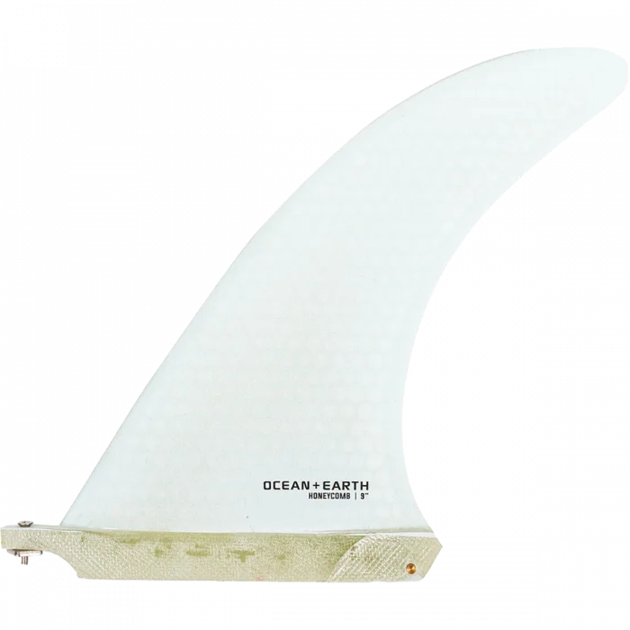 Custom Surfboard -Ocean & Earth 9' Honey Comb White Fin