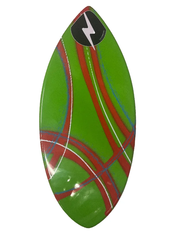 Beginner Surfboard -Zap Medium Wedge (Red/Green)