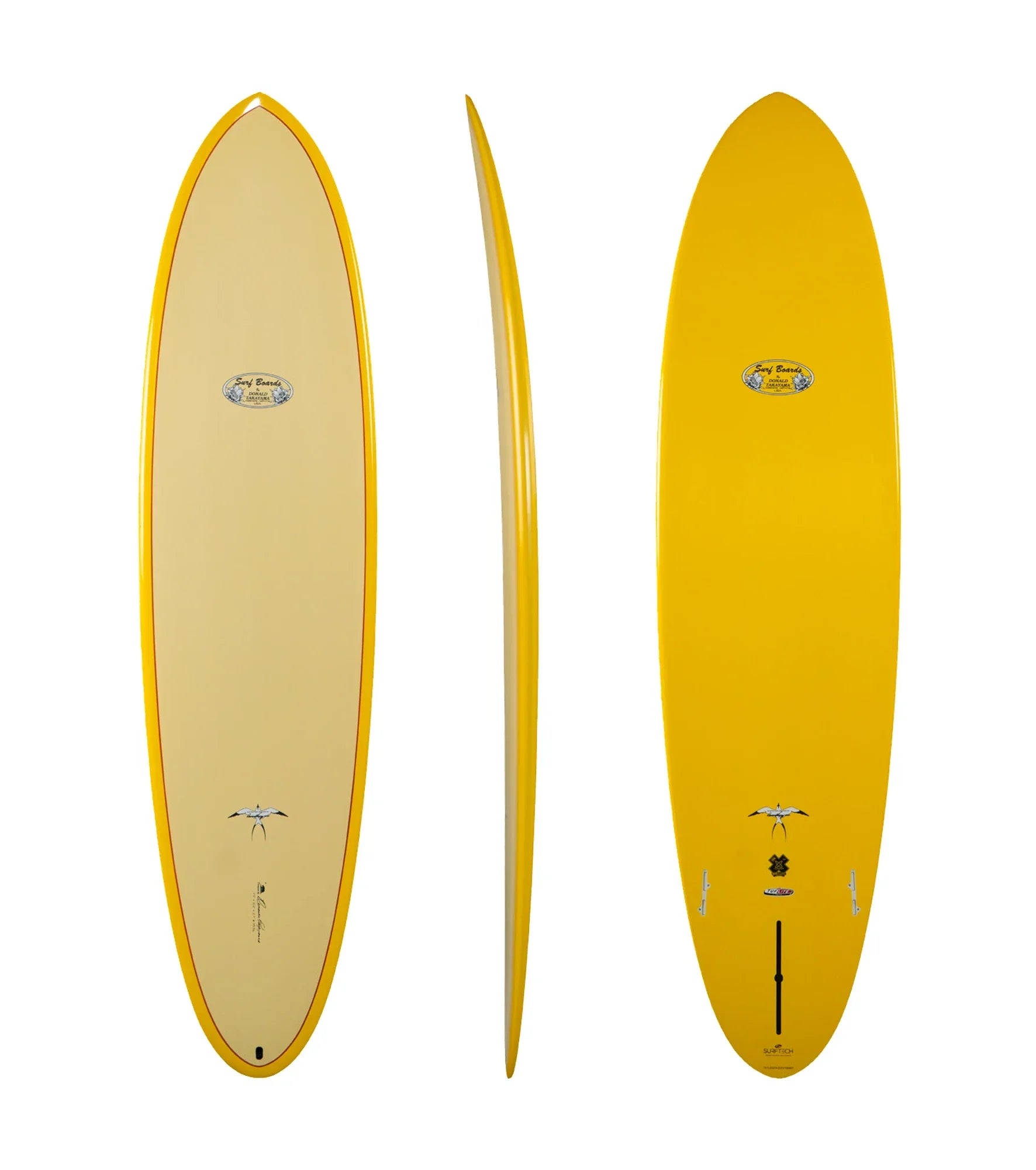 Hybrid Surfboard -Takayama Egg - Tuflite V-Tech - FCS II - 2 + 1 Fin