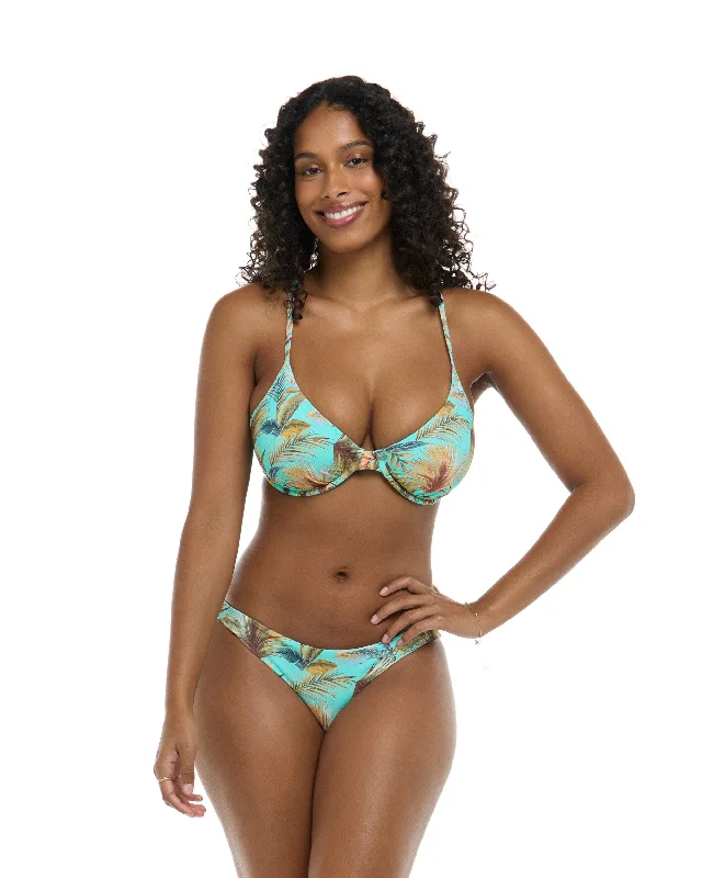 Beach Cooler -Molokini Solo D-F Cup Bikini Top - Sea Mist / Molokini