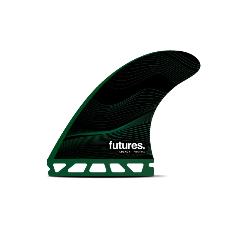 Wetsuit Gloves -Futures F8 Honeycomb Tri Fin Set - Large/Green