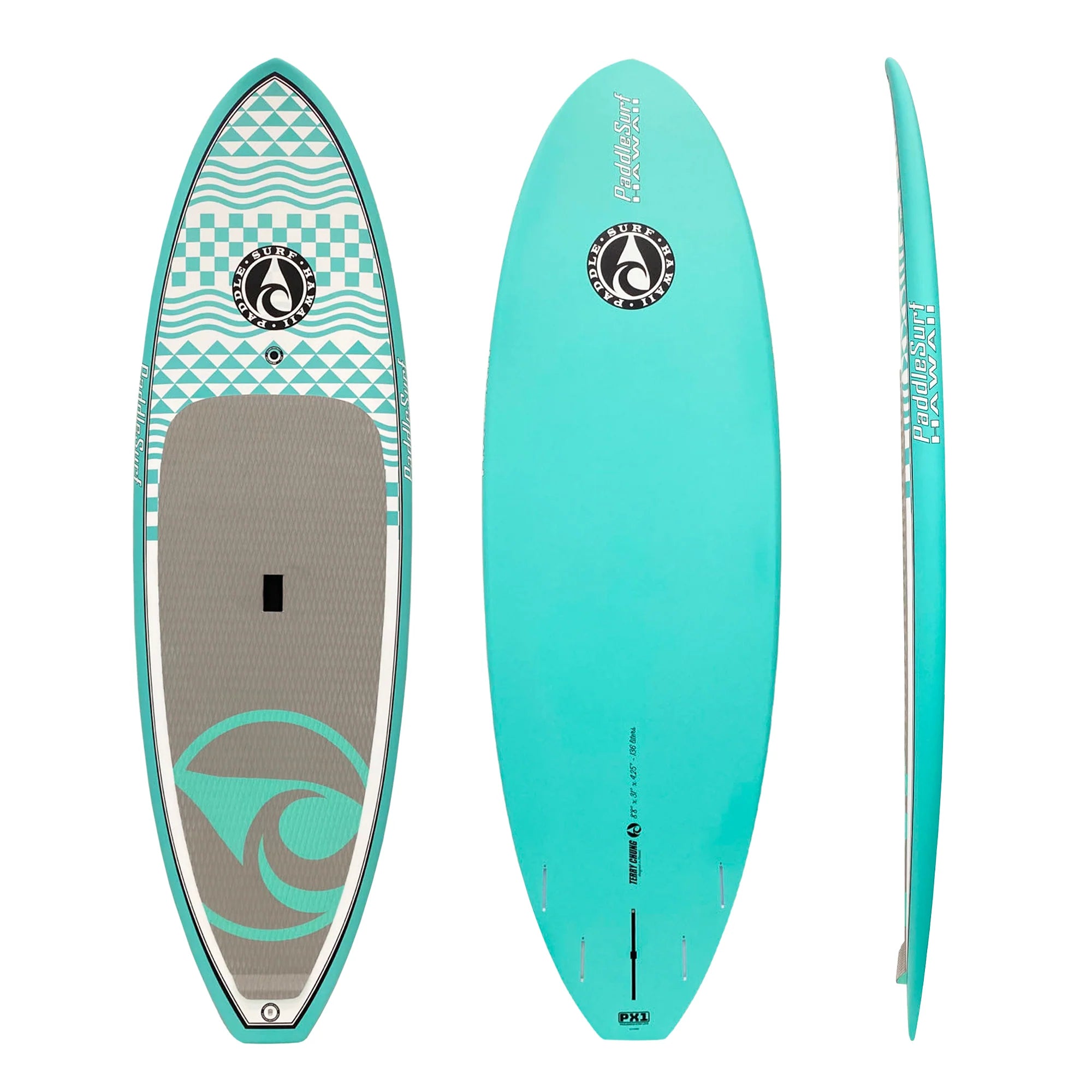 Surfboard -2024 PADDLE SURF HAWAII WIDE ALL AROUNDER - PX1 8'8" X 31" 136L