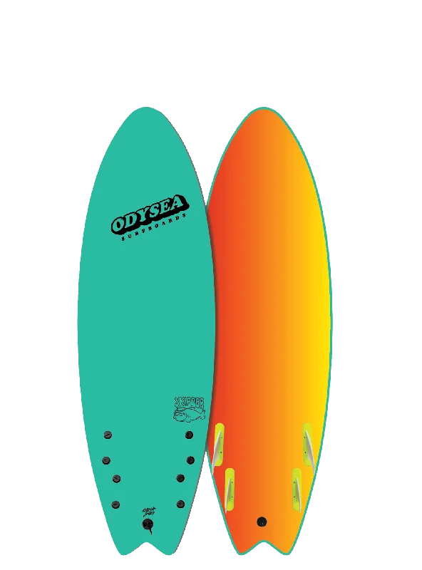 Custom Surfboard -2022 ODYSEA SKIPPER QUAD | Emerald Green