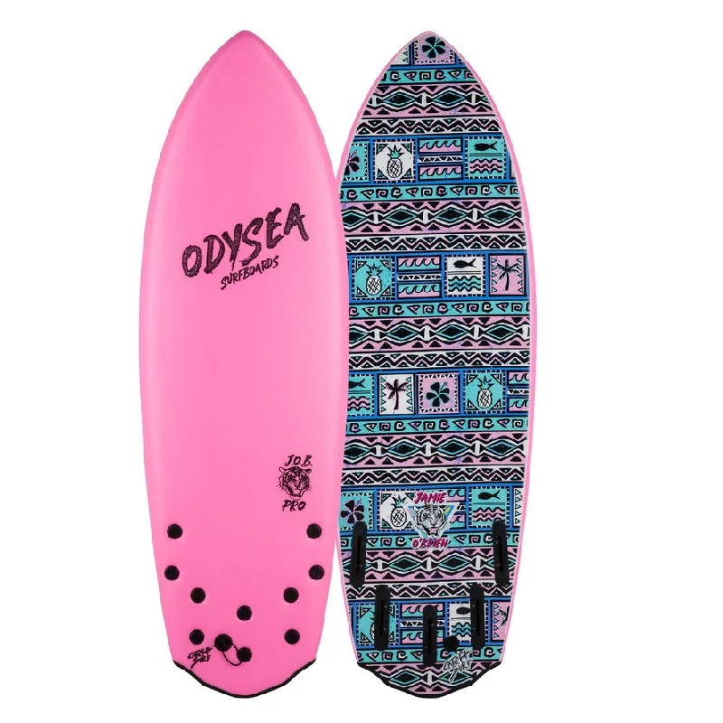 Shortboard Surfboard -ODYSEA PRO.JOB FIVE FINS | Hot Pink