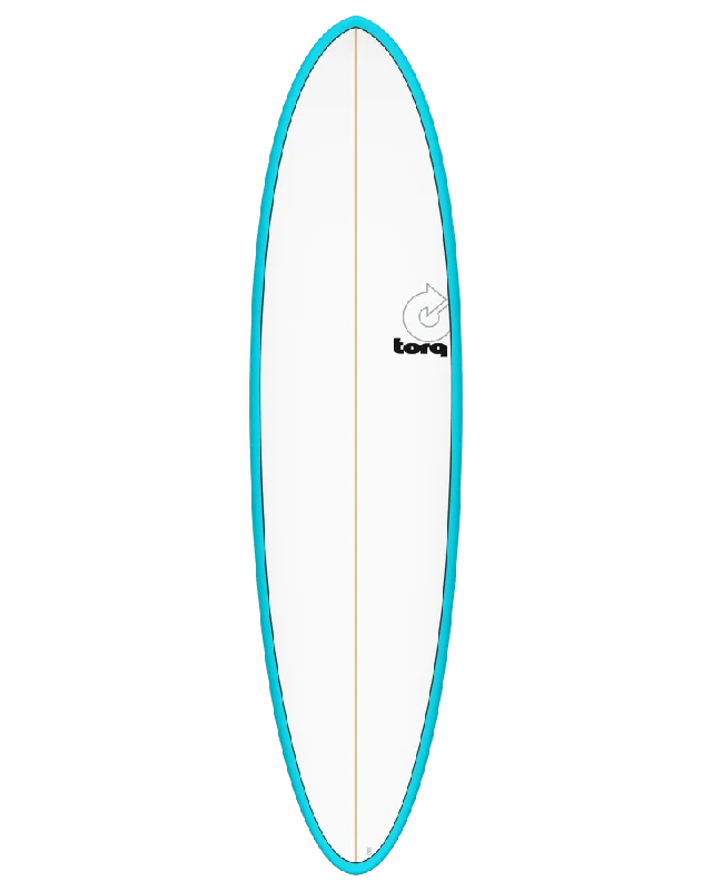 Fish Surfboard -7'2 TORQ FUN 21 1/4” x 2 3/4 47.2L TEAL RAIL FUTURES