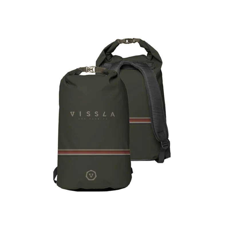 Epoxy Surfboard -VISSLA 7 SEAS 35L DRY BACKPACK - GREEN