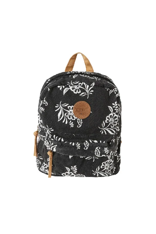 Surfboard Pad -O'Neill Valley Nadia Paisley Mini Backpack - Black