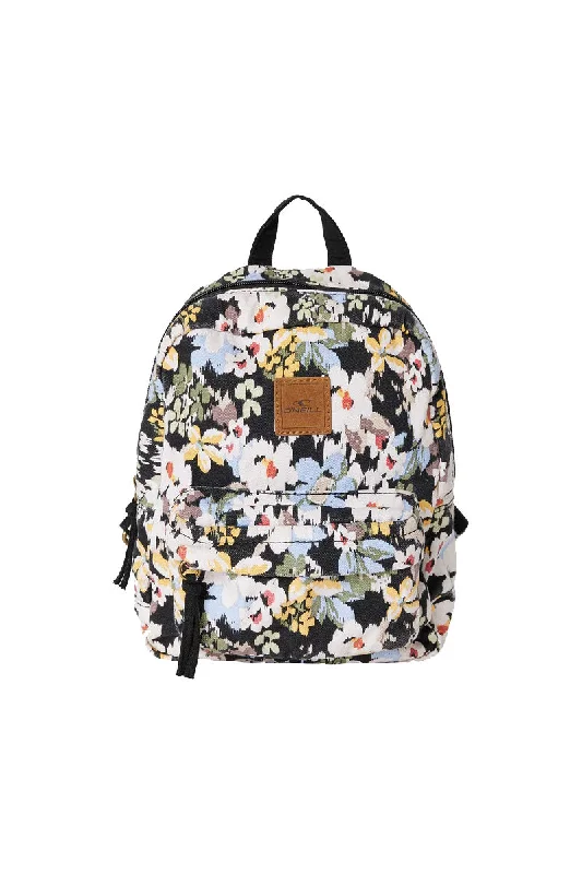 Surfboard Float -O'Neill Valley Camden Floral Mini Backpack - Black 2