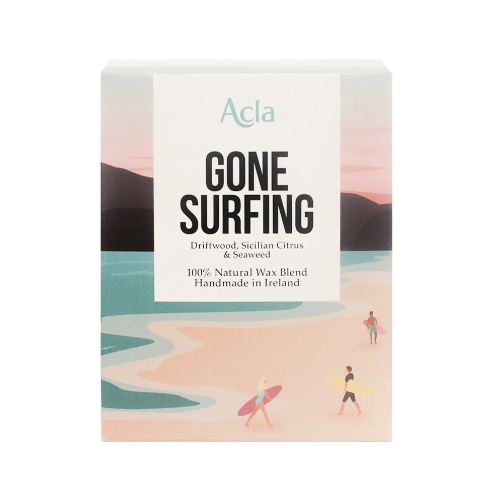 Beach Towel Set -House Of Achill Gone Surfing Candle