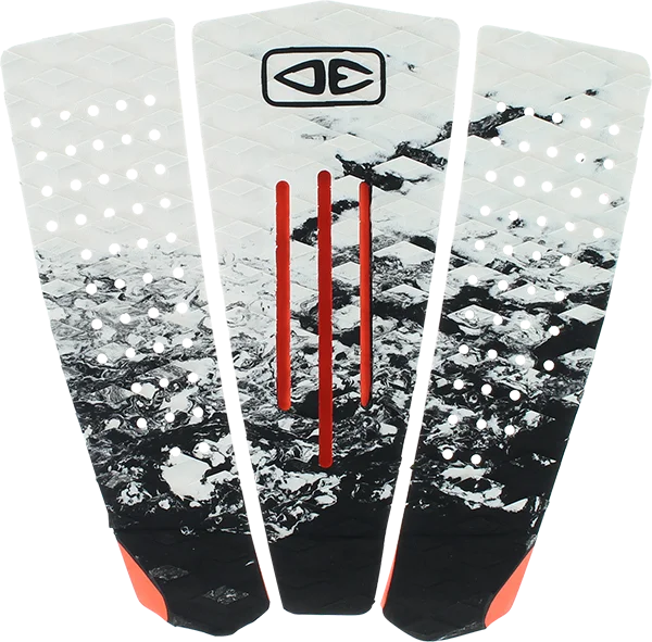 Surfboard Hitch Rack -O&E Ocean & Earth Ryan Callinan Signature 3 PIECE Tail Pad White